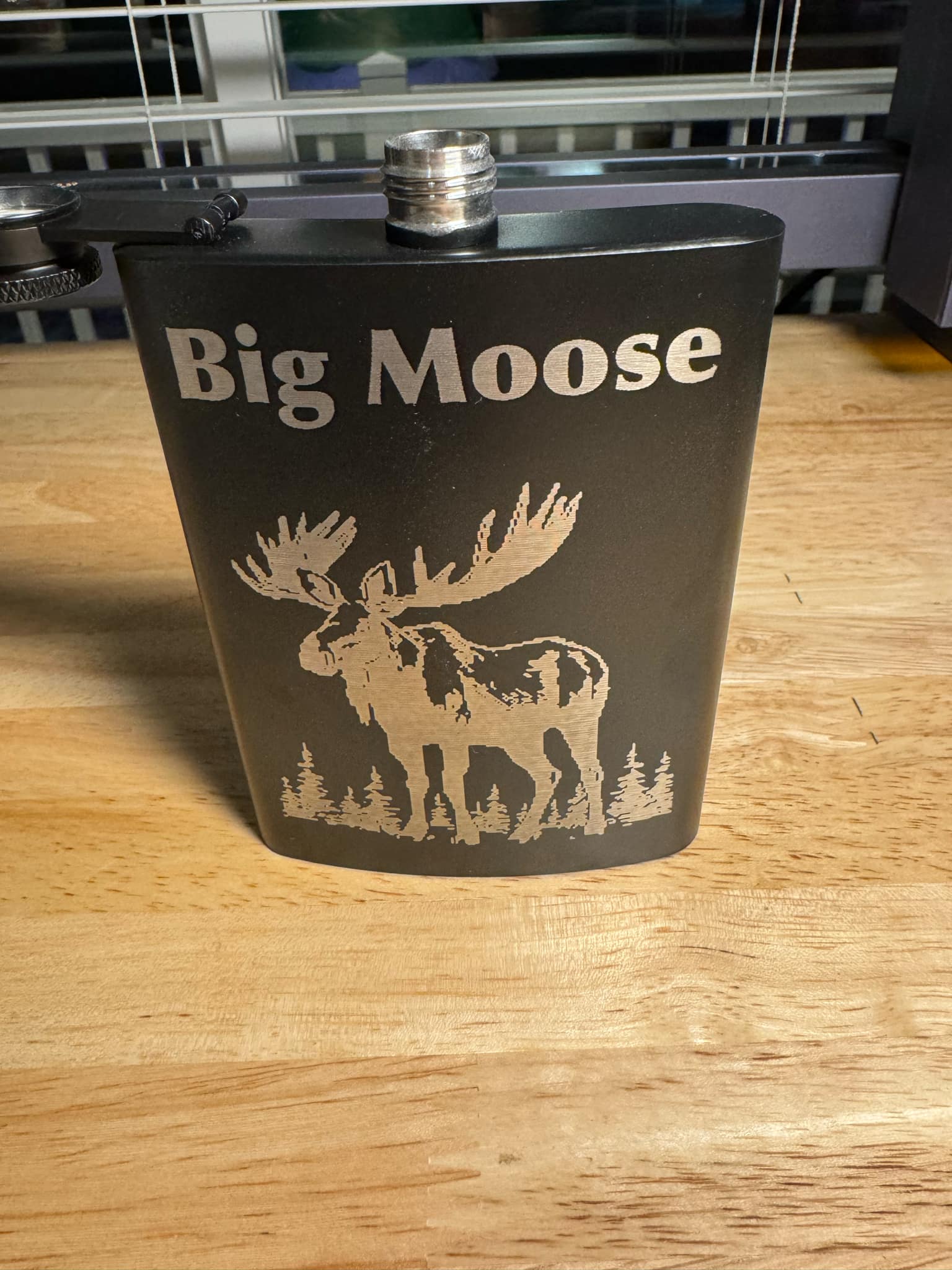Laser engraved item